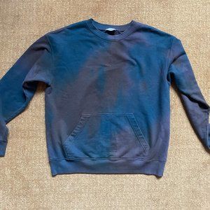 Rhude crew neck sweater mens ombre tie-dye size Large